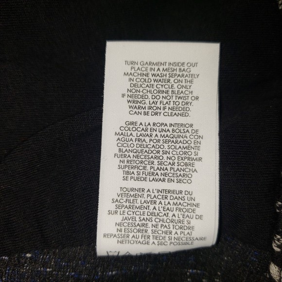 Cabi 21 Club Jacket Blue Jacquard Houndstooth Size Medium - Picture 6 of 12